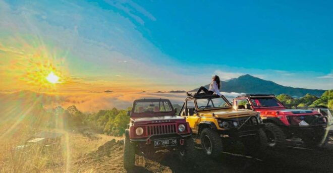 Mount Batur Sunrise Jeep and Waterfall Tour - Full Tour Description and Hotel Pickup
