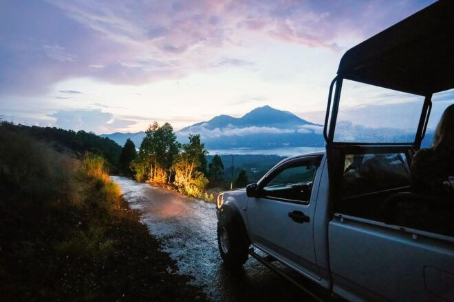 Mount Batur: Sunrise Jeep Tour & Natural Hot Spring - Full Tour Description