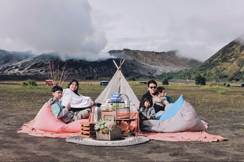 Mount Bromo Instagramable Picnic Breakfast Experience in Malang - A quiet breakfast before the day gets busy
