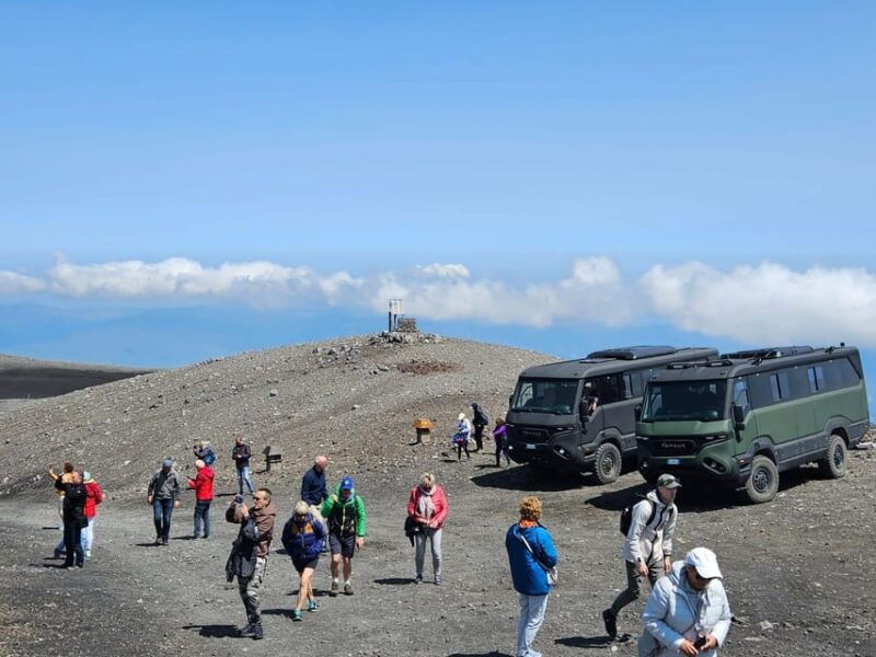 Mount Etna: North Upper Craters Guided Tour by 4x4 With Trek - Itinerary Highlights