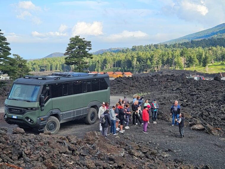 Mount Etna: North Upper Craters Guided Tour by 4x4 With Trek - Transportation and Guide Details