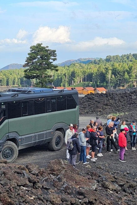Mount Etna: North Upper Craters Guided Tour by 4x4 With Trek - Transportation Details
