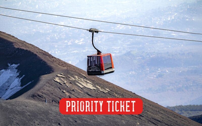 Mount Etna: Return Funivia dell'Etna Cable Car Ticket - Good To Know