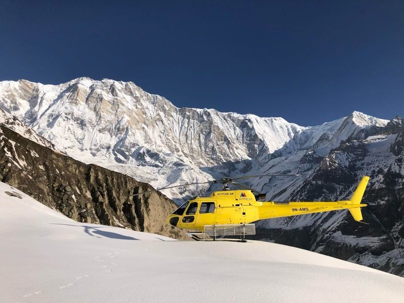 Mount Everest Base Camp Helicopter Sightseeing tour from Kathmandu - Lukla: a brief stop at high altitude