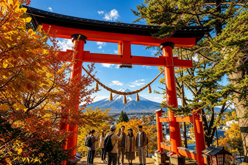 Mount Fuji 6 Major Attractions Day Trip: Popular Photo Spot Route, Multilingual Guide (Departing from Tokyo/Shinjuku) - Arakurayama Sengen Park: the pagoda view and the climb