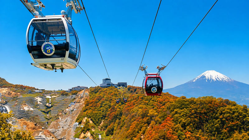 Mount Fuji and Hakone Day Trip with Cable Car Experience - Lake Yamanaka Swan Boat & Oshino Hakkai Views & Torii Reflection & Owakudani Volcanic Wonder (From Tokyo) - One day, two very different sides of Fuji