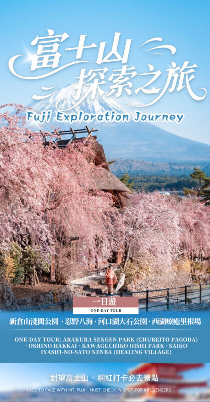 Mount Fuji and Lake Sai One-Day Tour: Arakurayama Sengen Park, Oshino Hakkai, and Lake Kawaguchi Oishi Park (Departing from Tokyo, Limited Lunch Included) - Oshino Hakkai: clear springs in a village setting
