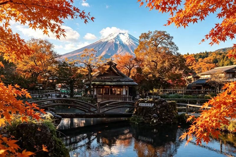 Mount Fuji Classic Twin Lakes Autumn Leaves Day Tour | Kawaguchiko Autumn Leaves Corridor & Lake Yamanaka Swan Boat Experience (Includes Swan Boat Ticket) | Departing from Tokyo - A full day out of Tokyo, without the transport puzzle