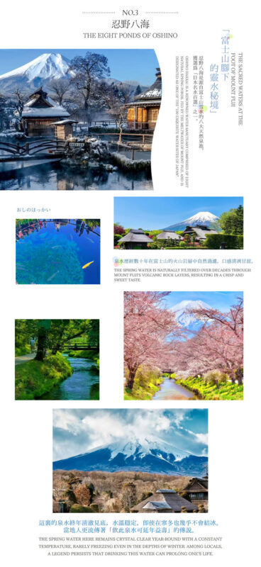 Mount Fuji from Land and Water | Yamanakako KABA Amphibious Bus / Swan Boat Cruise Optional + Hirano Beach + Oshino Hakkai + Lake Kawaguchi Oishi Park | Family Preferred & Departure from Tokyo - Oshino Hakkai: eight spring ponds and clear water