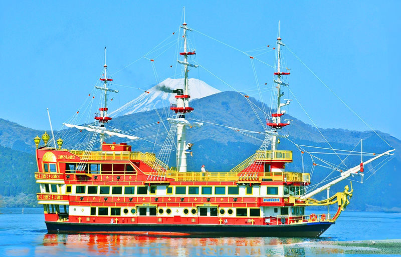 Mount Fuji, Hakone, Kamakura Day Trip | Hakone Pirate Ship, Aerial Tramway & Lake Ashi & Owakudani & Kamakura Enoshima Day Trip | Departure from Tokyo - A day that joins lake, volcano and sea