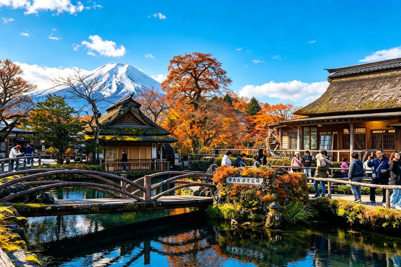 Mount Fuji Kawaguchiko Ropeway Day Tour from Tokyo: Kawaguchiko Tenjozan Park, Lawson Convenience Store, Oshino Hakkai, Arakurayama Sengen Park (Comfortable Bus or Private Car available) - Lawson: a photo stop, not a sightseeing district