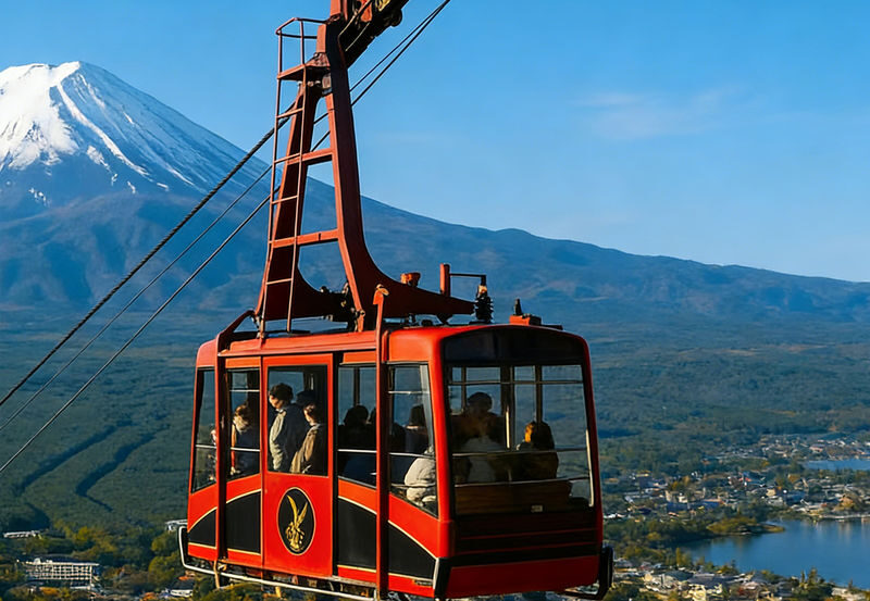 Mount Fuji & Lake Kawaguchiko tour with Ropeway experience - Hikawa Clock Shop: a street-level Fuji view