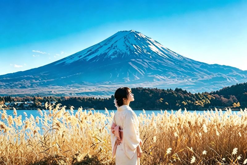 Mount Fuji Six Scenic Spots Instagrammable One-Day Tour (Optional Bus/Exquisite Small Group): Arakurayama Sengen Park-Hikawa Clock Shop-Lake Kawaguchiko-Oshino Hakkai-Lake Yamanakako (Departing from Tokyo) - Lake Yamanaka brings the first open-water view