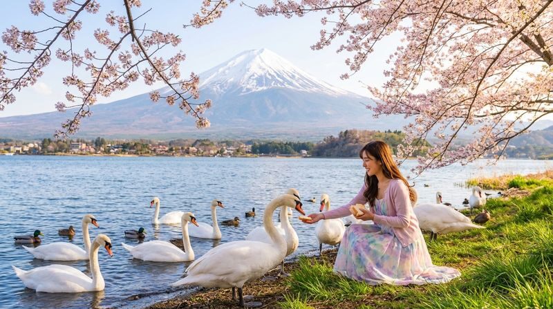 Mount Fuji Twin Lakes Instagram-Worthy Spots Day Tour | Lake Yamanaka Multiple Experiences Available + Lake Kawaguchi Oishi Park + Oshino Hakkai + Lawson Convenience Store + Nikawa Tokei Store (Departure from Tokyo) - Choose your Lake Yamanaka outing