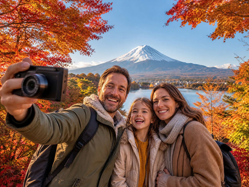 Mount Fuji Twin Lakes Internet-Famous Attractions Check-in Small Group Day Tour (Driver-Guide Service) - Lawson near Kawaguchiko Station: the convenience-store postcard