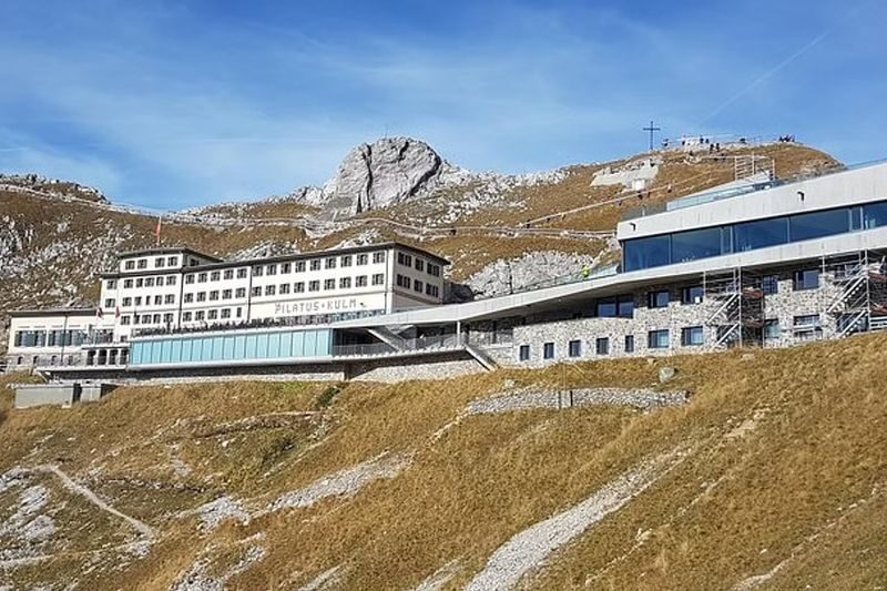 Mount Pilatus Golden Round Trip with Lake Cruise Small Group Tour - Fräkmüntegg adds a more active stop