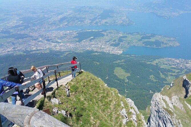 Mount Pilatus Summit From Lucerne With Lake Cruise - Worlds Steepest Cogwheel Train