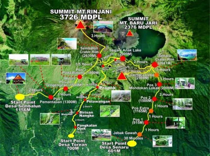 Mount rinjani summit 2 D/1 N tour - The Itinerary in Detail: What You Can Expect
