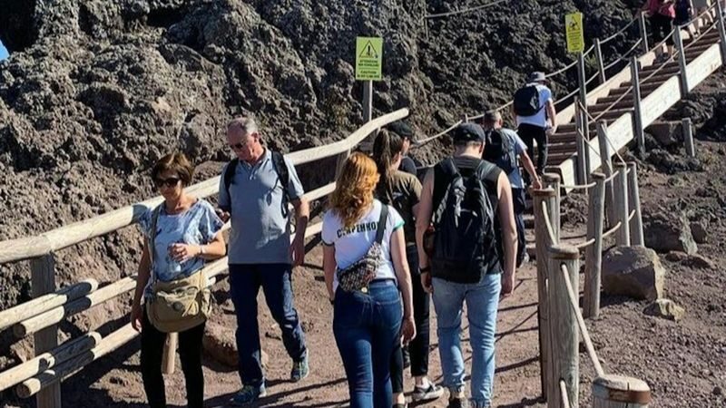 Mount Vesuvius ticket with guidebook in Campania - Getting to the entrance takes planning
