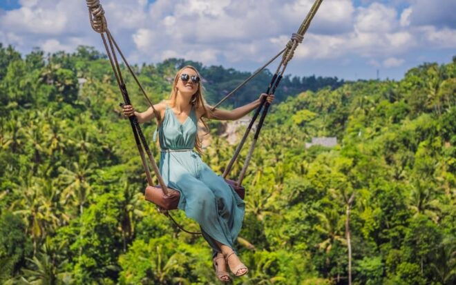 Mount Volcano Bali Trekking With Rice Terraces and Swing - Exploring Tegalalang Rice Terraces