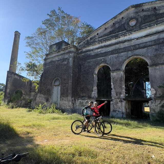 Mountain Biking in the Mayan Jungle / Visit Cenotes / Hacienda - Visiting a Hacienda and Cenote
