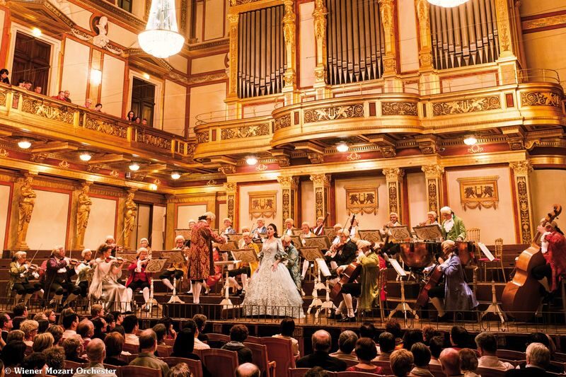 Mozart Concert at the Golden Hall in Vienna - What the two-hour program is like