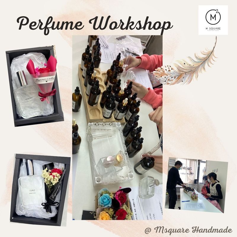 Msquare Handmade | Perfume Experience Class | Preserved Flower Aroma Diffuser | Aromatherapy Diffusing Stone Preserved Flower | Aromatherapy Wax Tag | Aromatherapy Experience Class | Lai Chi Kok - What to know before you book