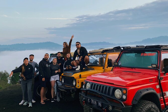 Mt. Batur Kintamani Sunrise Jeep & Black Lava Tour All-inclusive - Booking Instructions