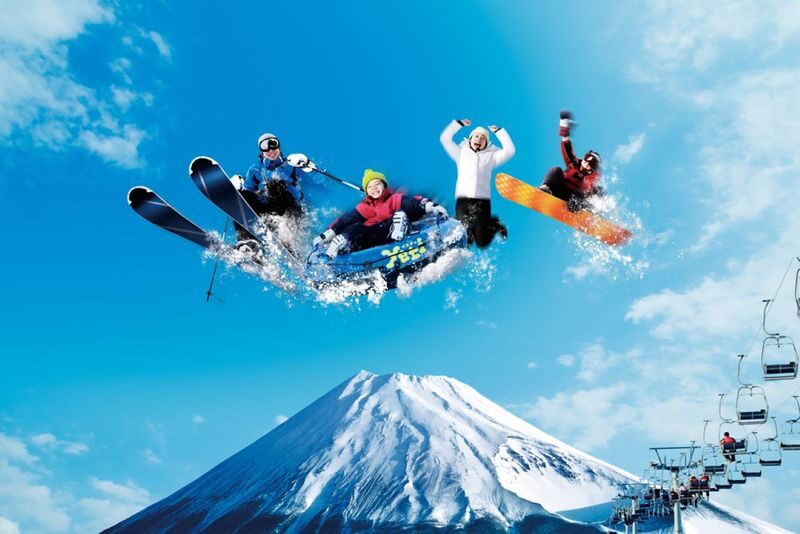 Mt. Fuji 2nd Station Yeti Snow Resort Snow Play/Skiing & Japanese Hot Spring Experience/Strawberry Picking Day Trip (Departing from Shinjuku/Ginza) - A snow day without the rental-car puzzle