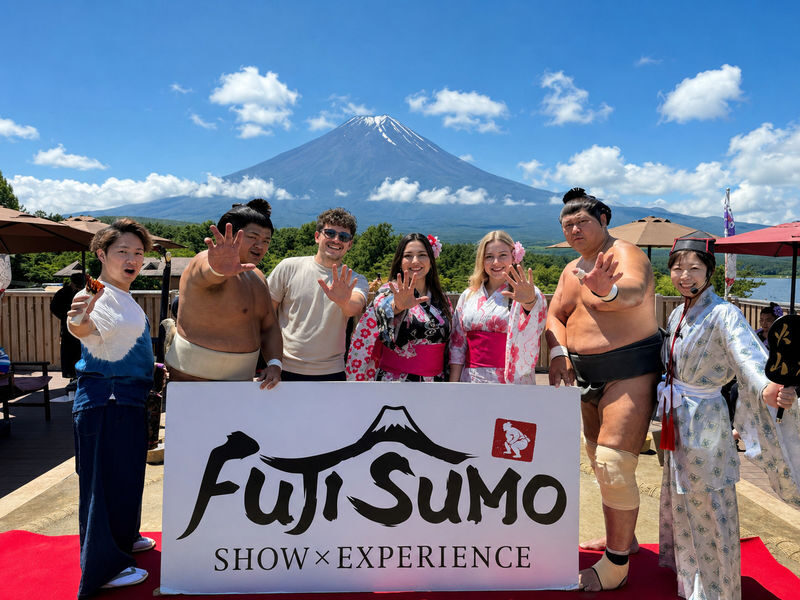 Mt. Fuji & Kawaguchiko Full-Day Romantic Tour with Kimono & Sumo - A Fuji day with more than one kind of memory