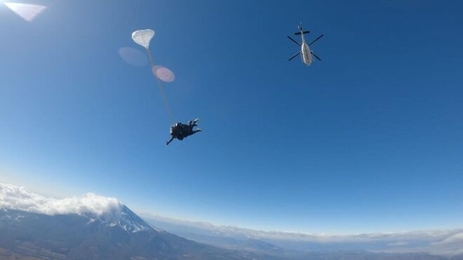 Mt.Fuji: Skydiving: Oshinohakkai - Scenic Highlights During Jump