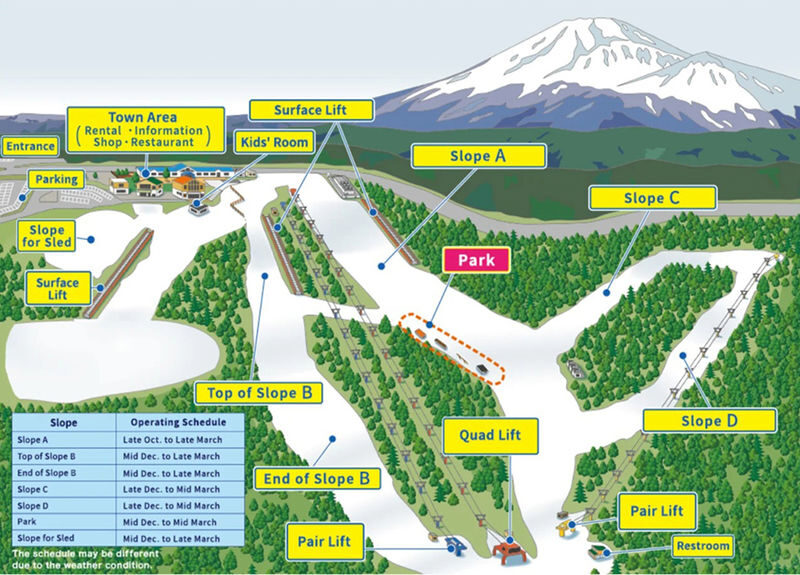 Mt. Fuji Yeti Skiing & "Konohana no Yu" Hot Spring (Mt. Fuji Viewable) Day Trip (From Tokyo) - From Tokyo to Yeti’s snow slopes