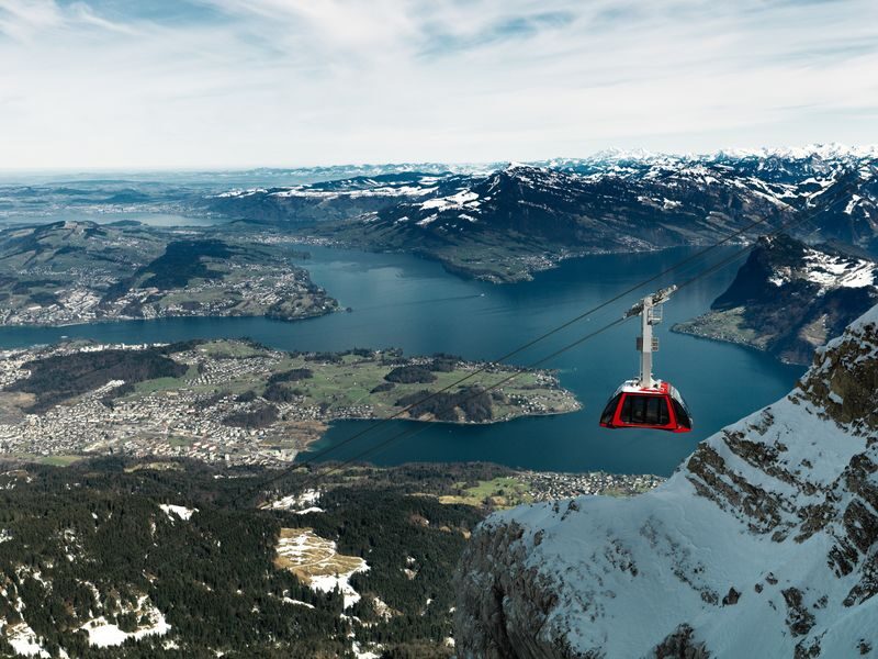 Mt. Pilatus Ticket in Lucerne - Alpnachstad and the steep cogwheel railway