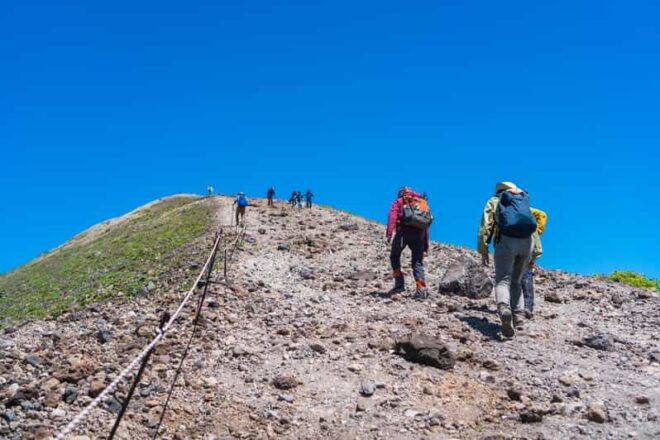Mt. Tarumae: Hike Around an Active Volcanos Lava Dome! - Group Size and Duration