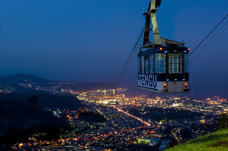 Mt Tengu Ropeway Round-trip Ticket - A view that changes with the hour