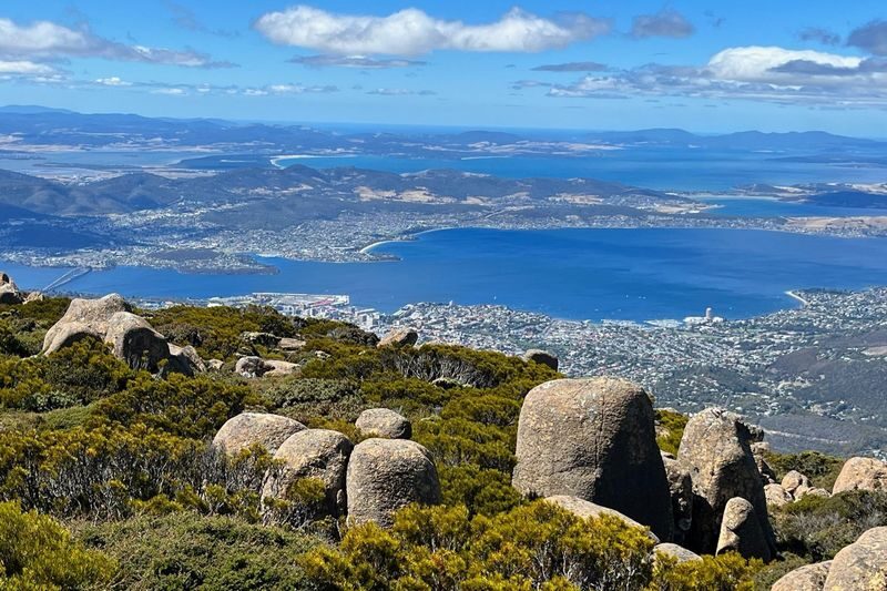 Mt Wellington / Kunanyi 2.5 hour Tour - Hop on Hop Off Explorer Bus - From Brooke Street Pier to the mountain