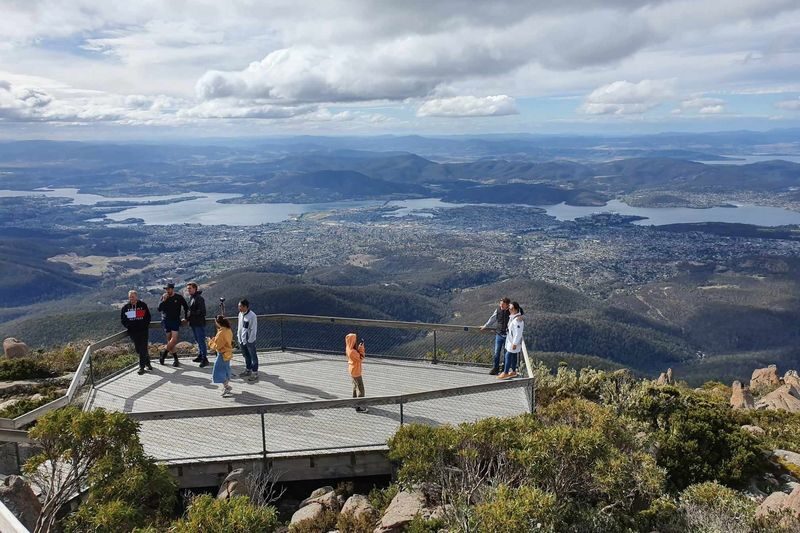 Mt Wellington Morning Walking Tour - Reaching the 1,271-meter summit