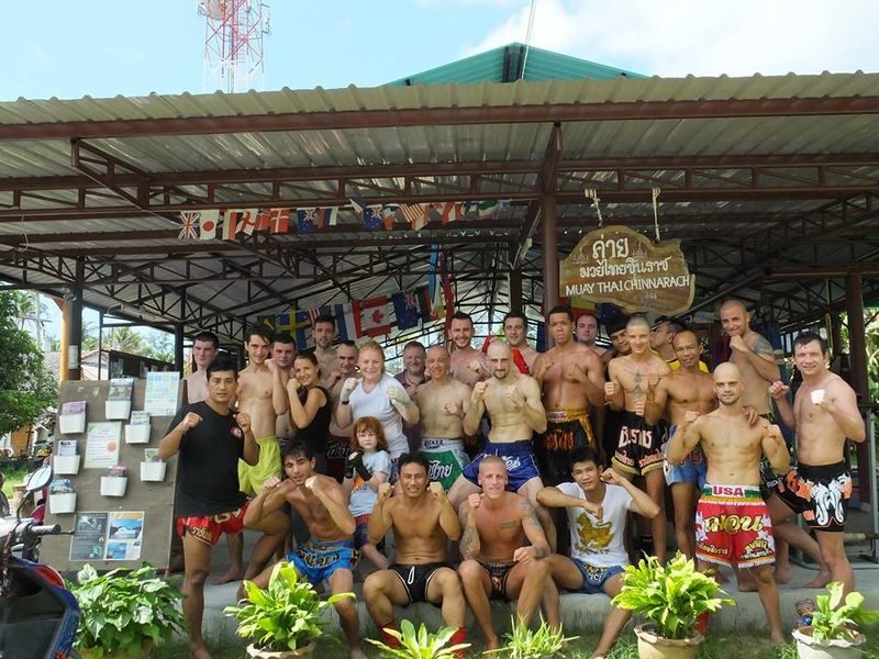Muay Thai Class at Chinnarach Thai Boxing Camp Koh Phangan - Master Chin, the camp, and the teaching style