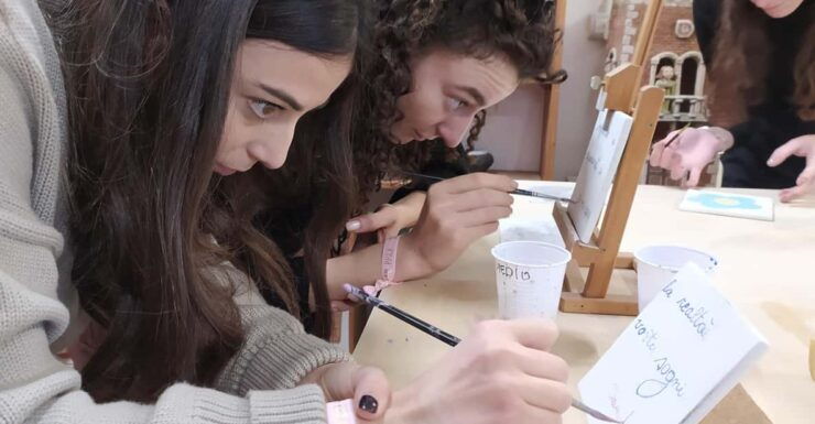 Mugello, Tuscany. Majolica Decoration Technique Workshop. - Majolica Decoration Technique