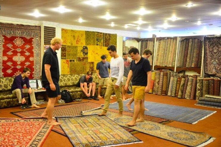 Mughal Carpet Co. Agra :- Handmade Carpet Demonstration Tour - Experience the Rug-Making Process