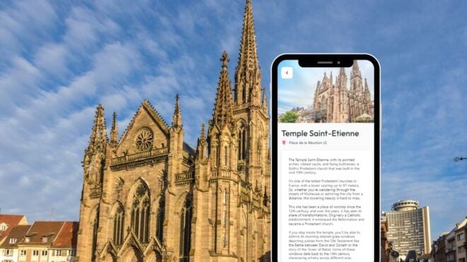 Mulhouse: City Exploration Game and Tour on Your Phone - Language Options