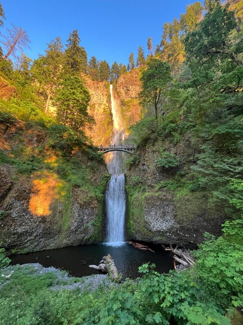 Multnomah Falls: Half-Day Tour of All 6 Major Waterfalls - Itinerary Highlights