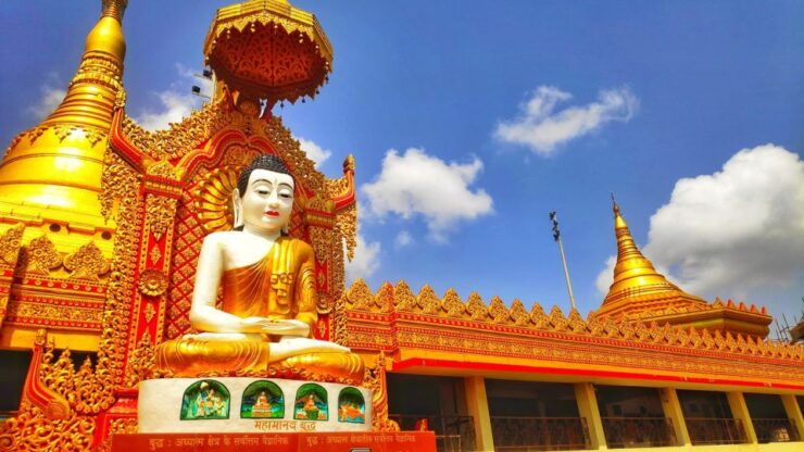 Mumbai: Kanheri Caves and The Golden Pagoda Temple - Ancient Buddhist Caves