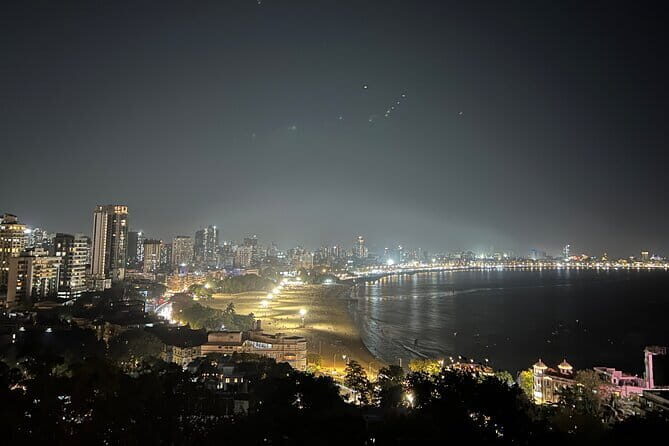 Mumbai Night Tour: Queens Necklace, Skyline & Heritage Lights - The Itinerary in Detail