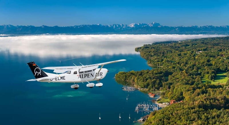 München: Rundflug München, Seen, Schlösser, Alpen abAugsburg - Good To Know