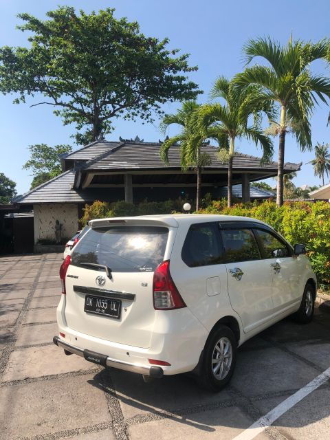 Munduk : Bali Private Taxi Driver & Flexible Driver - Service Inclusions