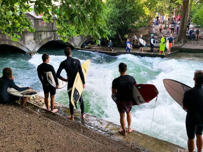 Munich: Adventurous Bachelor Party Surf Experience - Munich - Whats Included in Your Package