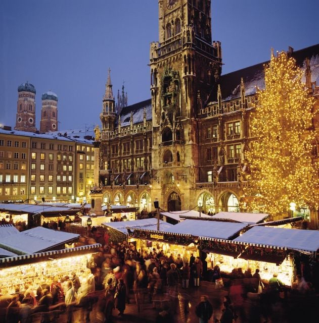 Munich: Christmas Markets and Christmas Village 2-Hour Tour - Itinerary Highlights and Guide Information