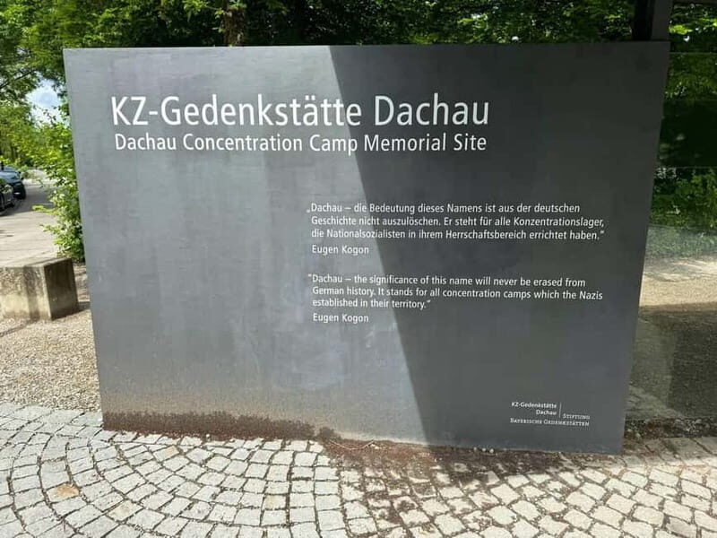 Munich: Dachau Concentration Camp Private Tour by Car - What to Expect from the Munich: Dachau Concentration Camp Private Tour