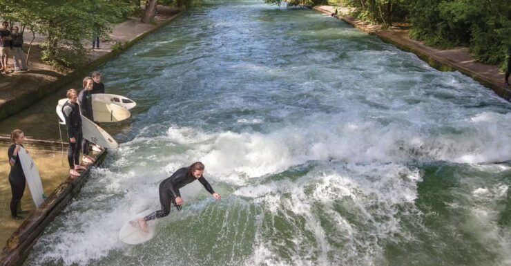 Munich: Eisbachwelle River Surfing Experience - Key Points